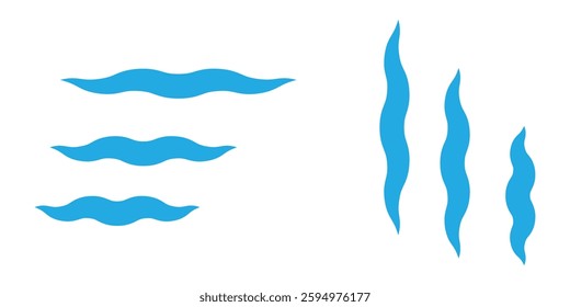 Blowing wind line icon. Windy weather symbol. Windy blow outline collection. Windy blow, Wind icon trendy design template, Editable stroke. Vector, wind motion, air blow, swirl element. air motion 999