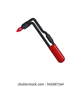 blowtorch icon illustration isolated vector sign symbol