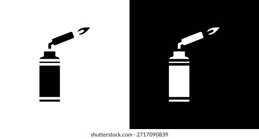 Blowtorch icon set Vector Design for mobile concept and web design.