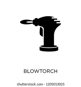 blowtorch icon. blowtorch symbol design from Construction collection. Simple element vector illustration on white background.