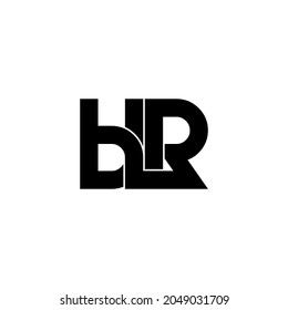 Blauer Anfangsbuchstaben-Monogramm-Logo-Design