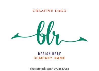 BLR lettering logo is simple, easy to understand and authoritative