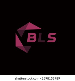 BLS creative minimalist letter logo. BLS unique vector initials alphabet letter logo design
