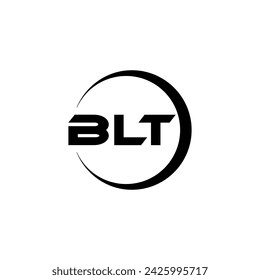 BLT Letter Logo Design, Inspiration for a Unique Identity. Modern Elegance and Creative Design. Watermark Your Success with the Striking this Logo.