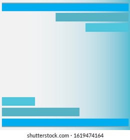 Blu gradient background with rectangles shape useful for presentation 