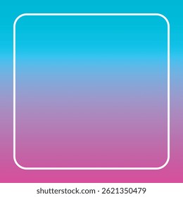 Blu and pink Background with whit line inside, Blue and ink Background, Colorful background with blue and pink