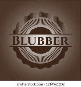 Blubber wood emblem