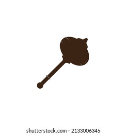 bludgeon Vektorsymbol, Illustrations-Design-Vorlage.