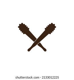 bludgeon vector icon,illustration design template.