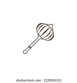 icono del vector de rumba,plantilla de diseño de ilustración.