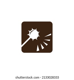 bludgeon vector icon,illustration design template.