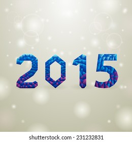 Blue 2015 christmas backgorund