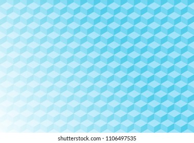 Blue 3 d background vector. Geometric design background can be use for wallpaper, poster and website. vector illustration.