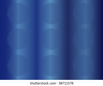 Blue 3D abstract background