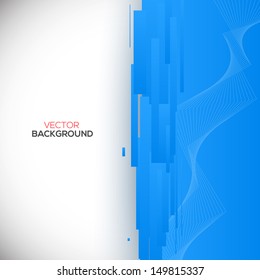 Blue 3D Background 
