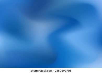 Blue abstarct blurred Background. with gradient. The template can be used as a wallpaper of a laptop or cell phone, banner, flyer, presentations, etc.