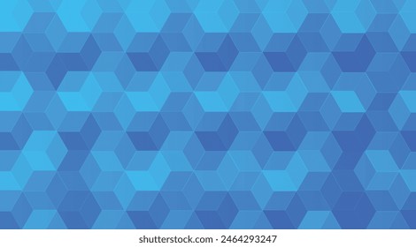 blue abstrack background polygon. can use in design