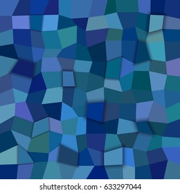 Blue abstract 3d polygonal background from rectangles