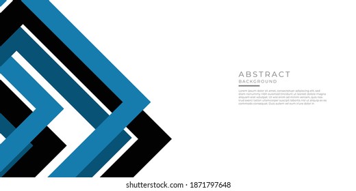 Blue abstract arrow tech background with modern corporate concept