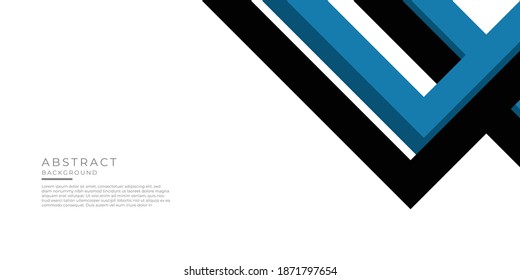 Fondo tecnológico de flecha abstracta azul con concepto corporativo moderno