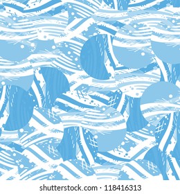 Blue abstract art background