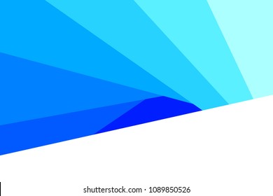 Blue abstract background 