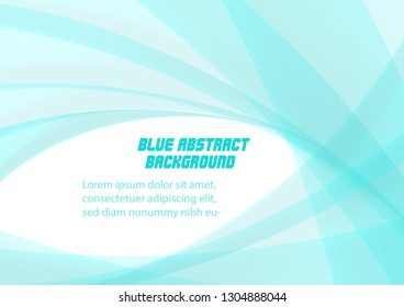 Blue abstract background