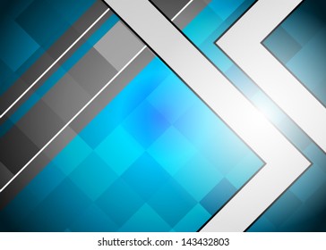 Blue abstract background