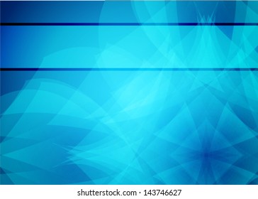 Blue abstract background