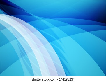 Blue abstract background