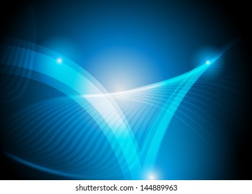 Blue abstract background
