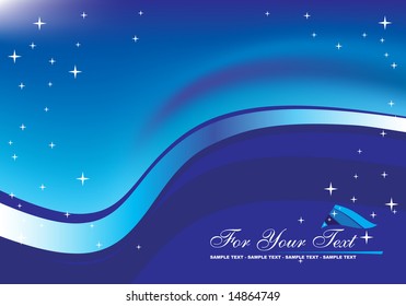 Blue abstract background