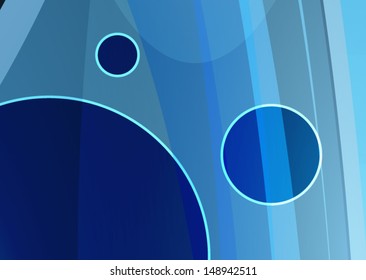 Blue abstract background