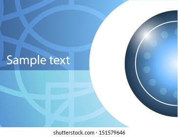 Blue abstract background