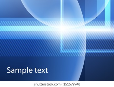 Blue abstract background