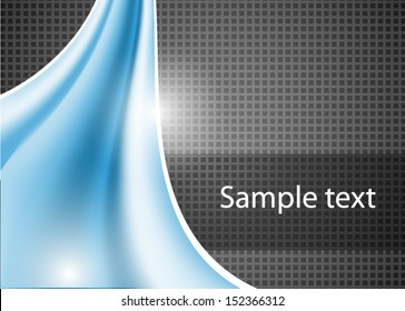 Blue abstract background 