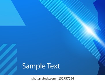Blue abstract background