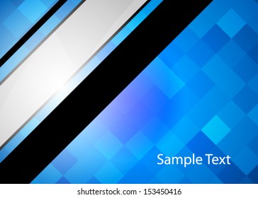 Blue abstract background