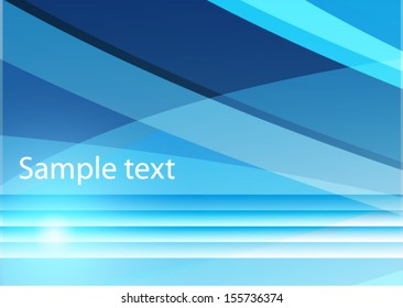 Blue abstract background