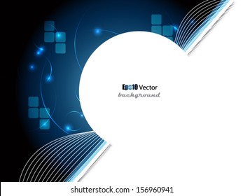 Blue abstract background