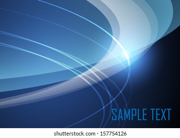 Blue abstract background