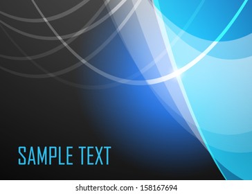 Blue abstract background