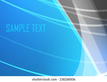 Blue abstract background