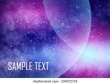 Blue abstract background