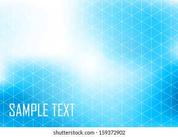 Blue abstract background