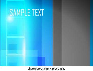 Blue abstract background