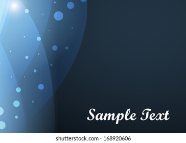 Blue abstract background