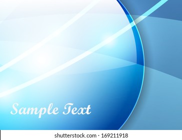 Blue abstract background