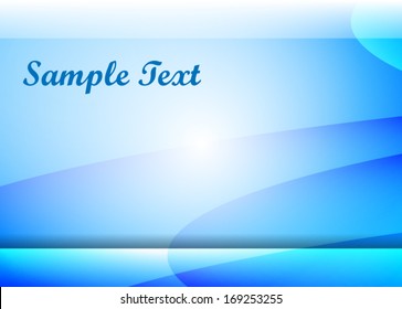 Blue abstract background