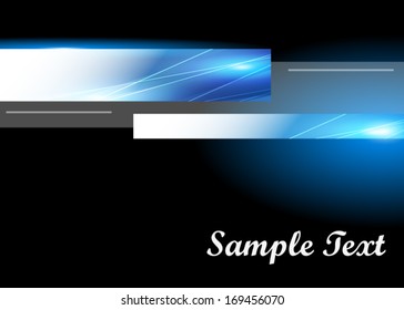 Blue abstract background